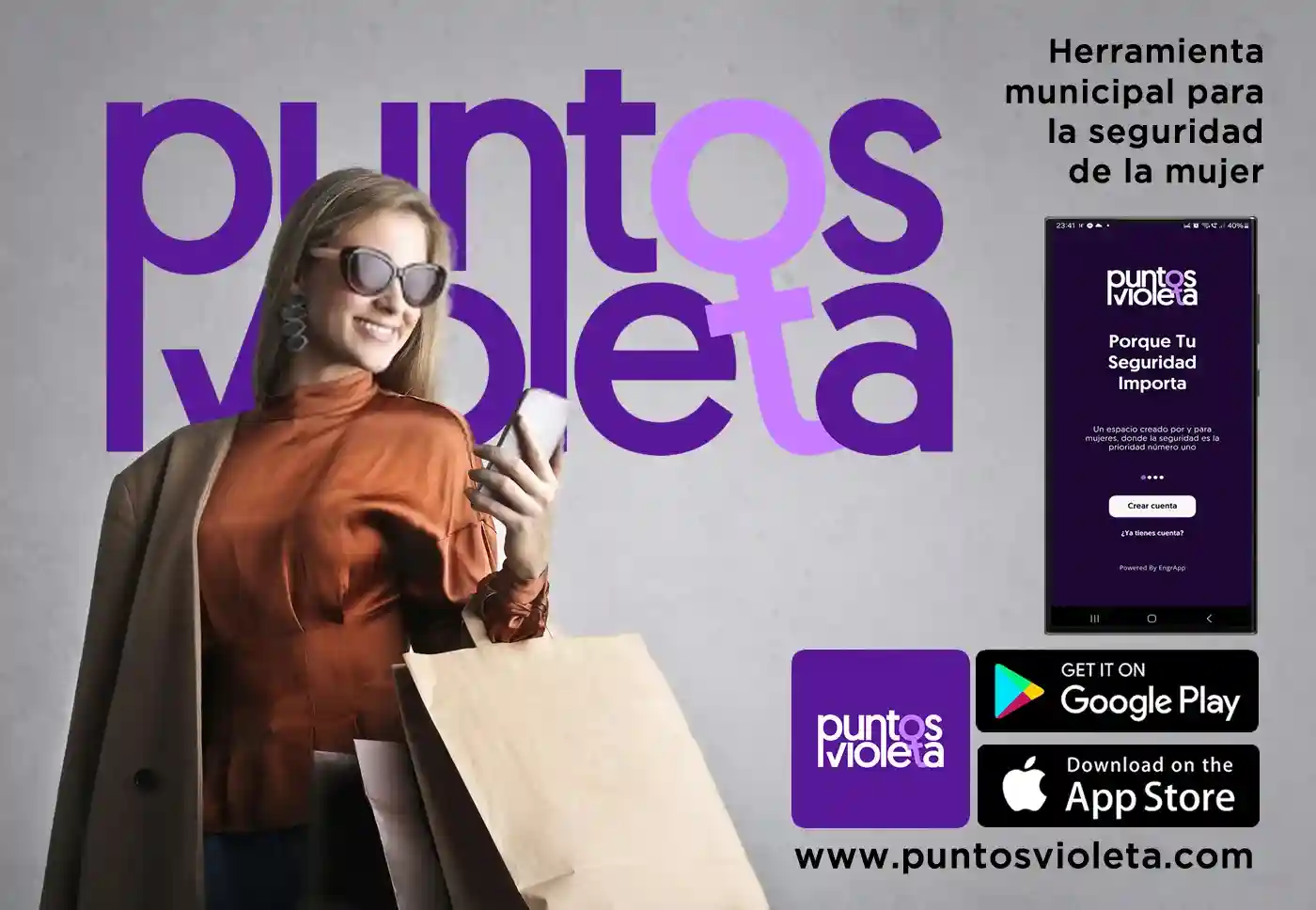 Aplicación Puntos Violeta