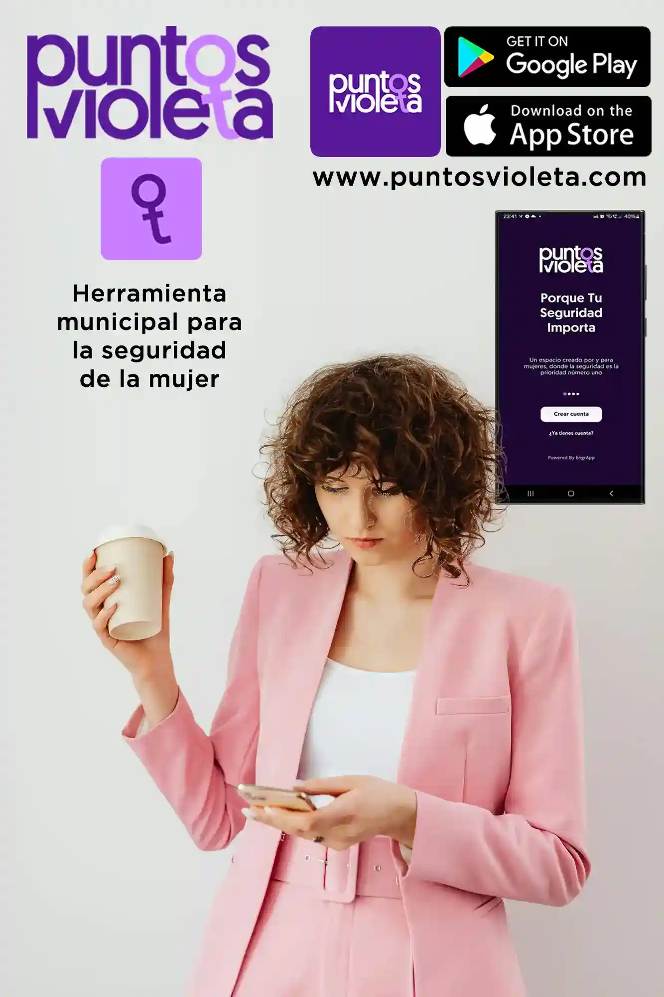 Aplicación Puntos Violeta