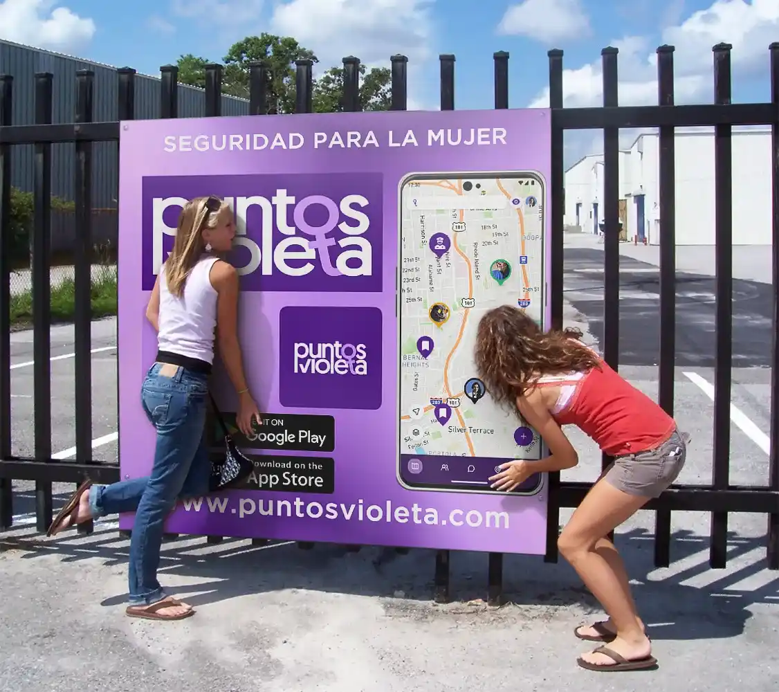 Aplicación Puntos Violeta