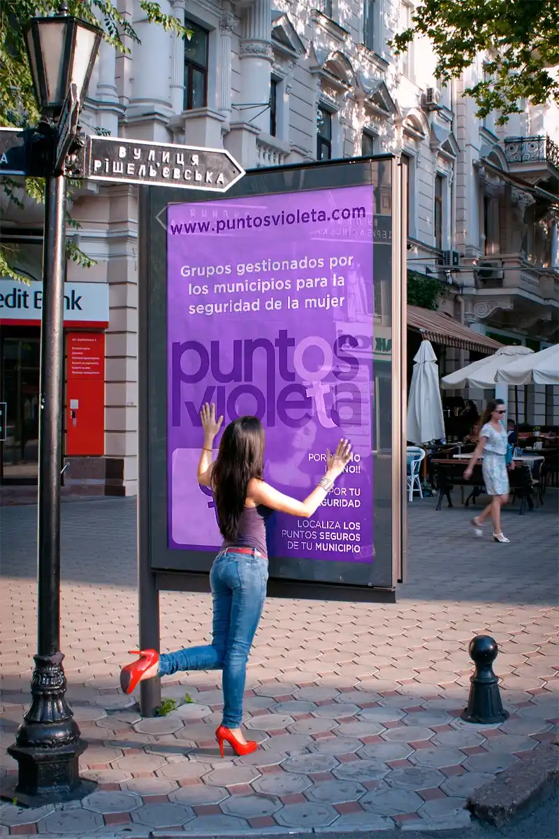 Aplicación Puntos Violeta