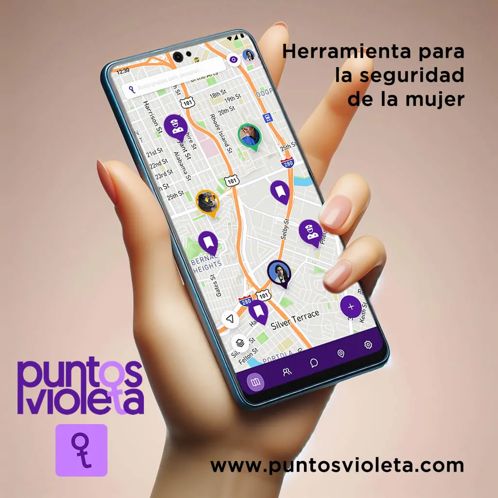 Aplicación Puntos Violeta