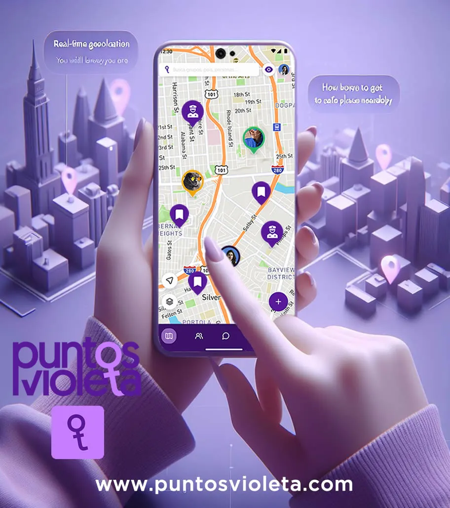 Aplicación Puntos Violeta
