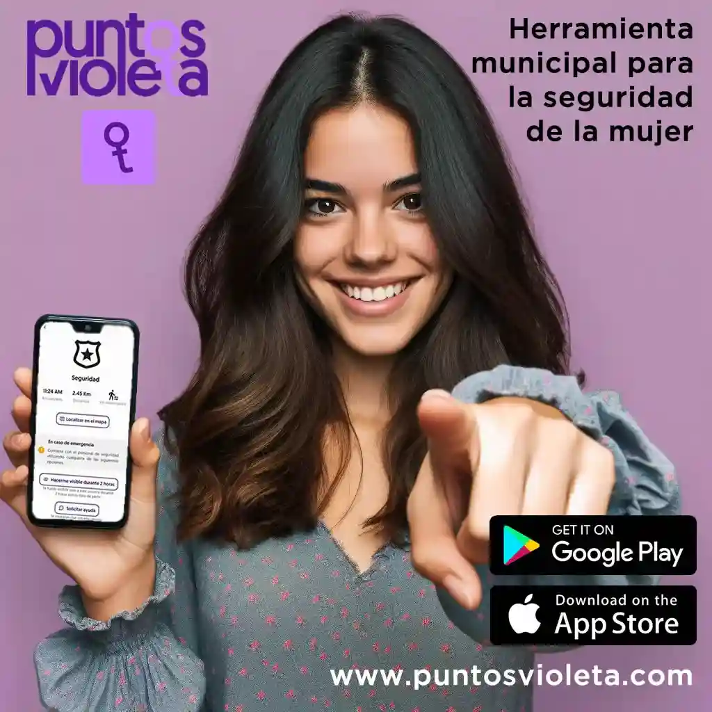Aplicación Puntos Violeta