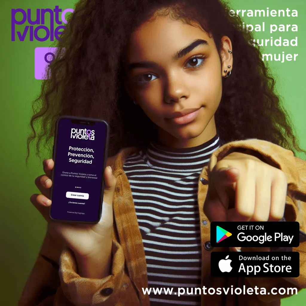 Aplicación Puntos Violeta