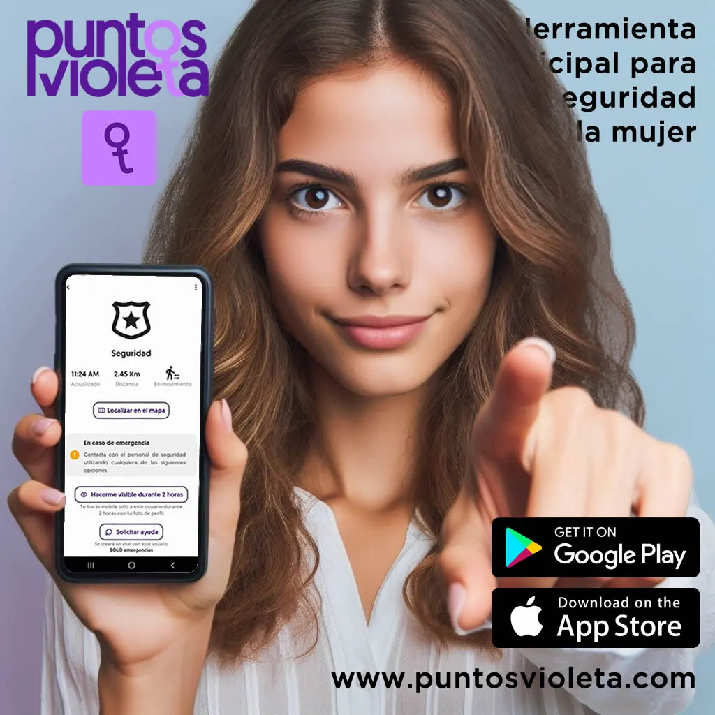Aplicación Puntos Violeta