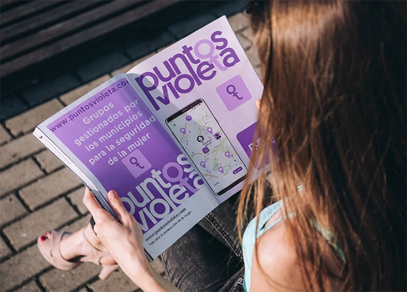 Aplicación Puntos Violeta
