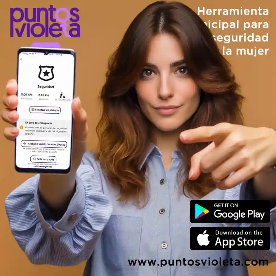 Aplicación Puntos Violeta