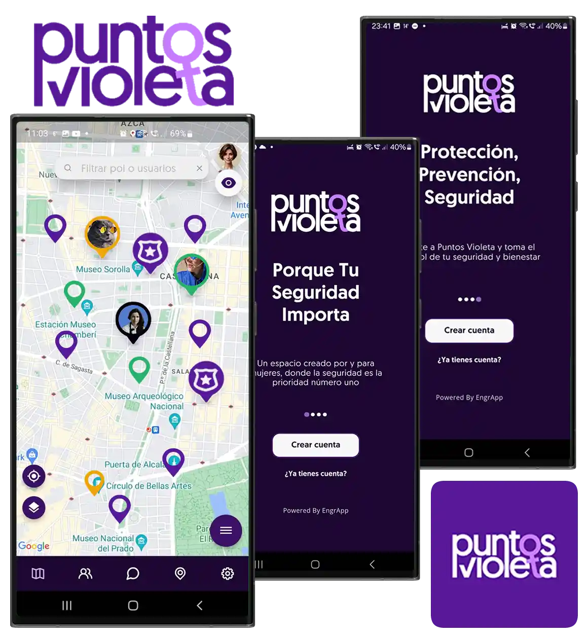 punto violeta